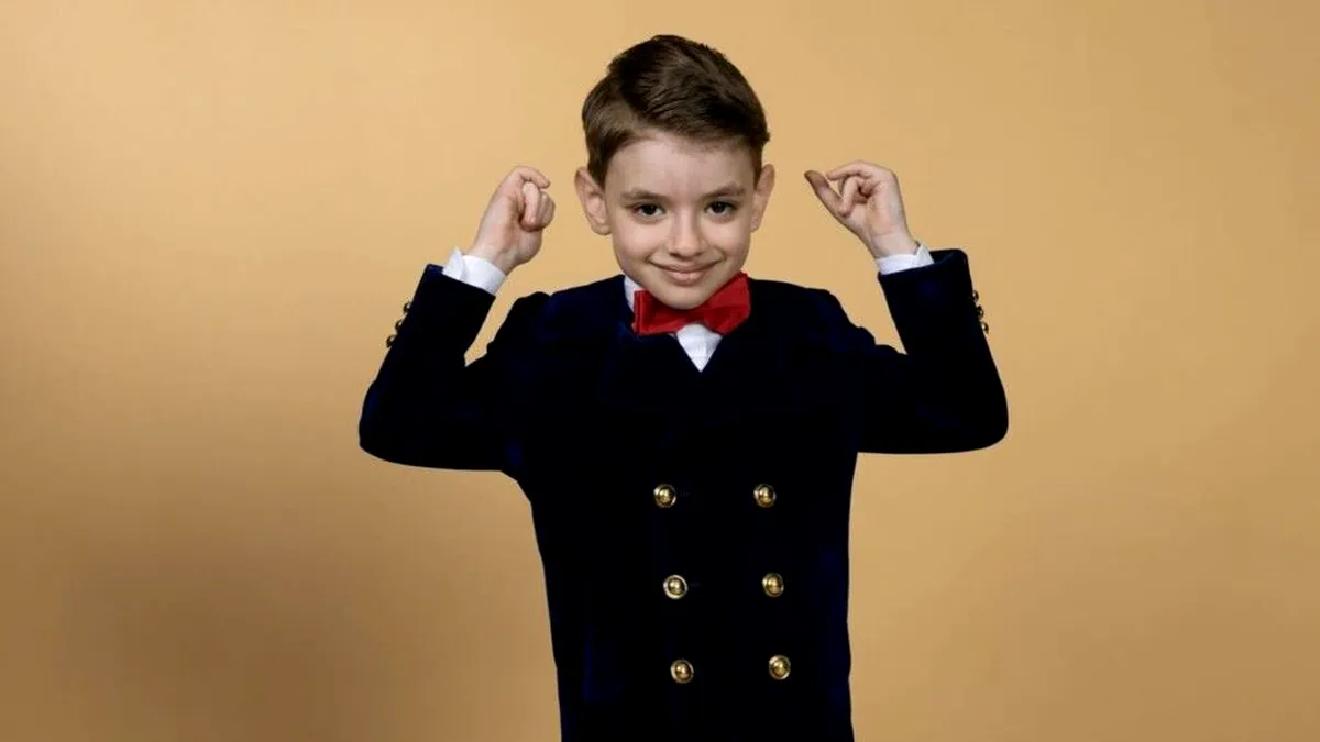 Rareș Prisacariu, un copil de 7 ani din Botoșani, câștigătorul de la 