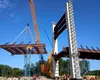 Prinde contur un nou pod spectaculos în zona Galați-Brăila, podul hobanat peste Siret, de pe drumul expres DEx6