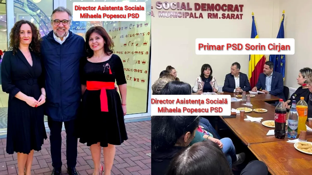 Mâncare și băutură din partea Direcției de Asistență Socială pentru familia PSD Buzău