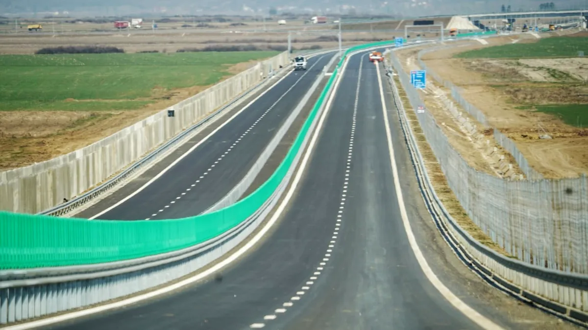 Un nou tronson al Drumului Expres Craiova-Pitești deschis circulației: 71,6 km între Robănești și Colonești
