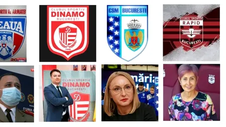 EXCLUSIV. Câți bani au „tocat” în 2021 cele patru mari cluburi sportive din București