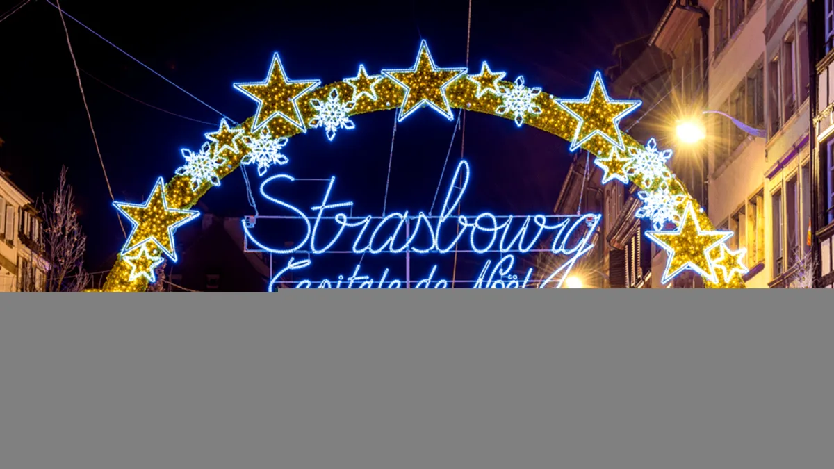 Târgul de Crăciun de la Strasbourg, cel mai vechi din Europa