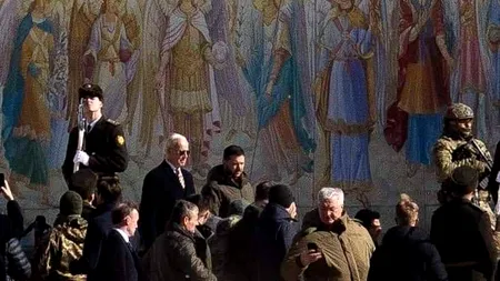 Vizită surpriză a lui Joe Biden în Ucraina (video)