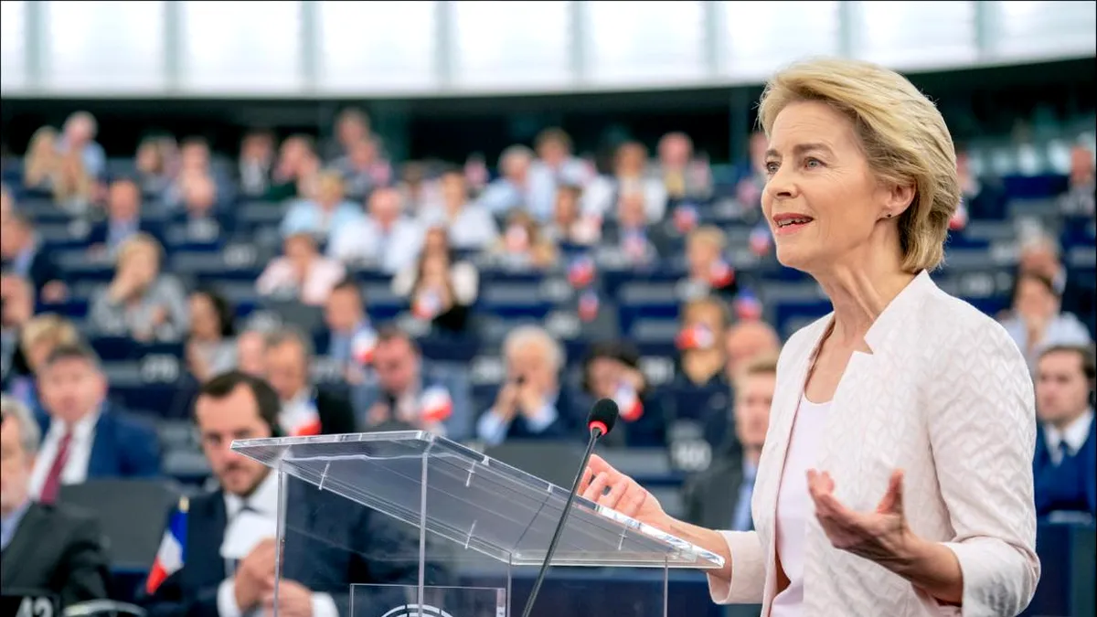 Ursula von der Leyen, discurs decisiv la Strasbourg: ce pregătește Europa pentru anul următor