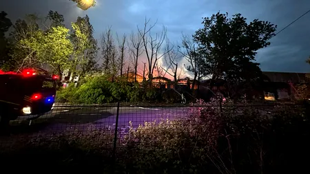 Incendiu uriaș în Sectorul 1. S-au auzit explozii