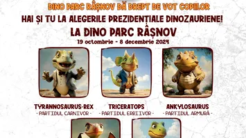 Alegeri prezidențiale în Parcul Dinozaurilor