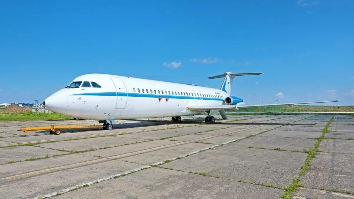 Cu ce preț s-ar putea vinde la licitație cele două avioane, utilizate de Ceaușescu și Iliescu