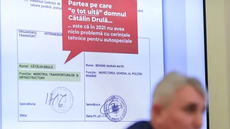 Ministrul Lucian Bode arată că Drulă se autodenunță în legătură cu achiziția de autospeciale BMW pentru poliție