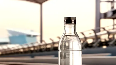 Adio preţuri exorbitante pentru apă în aeroport. Proiect de lege pentru preţ reglementat