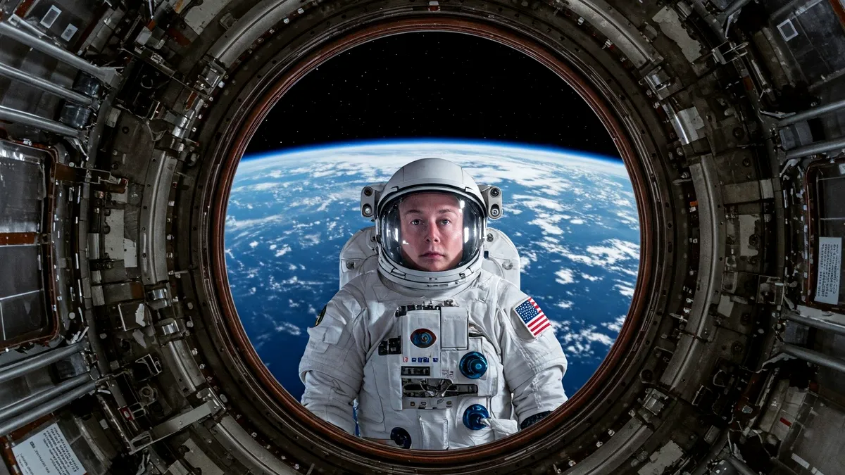 Planul de un miliard de dolari al lui Elon Musk de distrugere controlată a Stației Spațiale. Cum vom vedea „execuția” ISS: „Patru sute de tone de metal în flăcări”