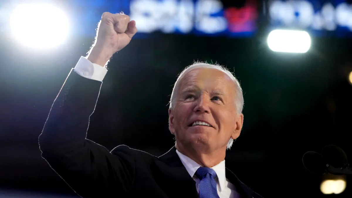 Joe Biden, cu lacrimi în ochi, la discursul de rămas bun: Președintele SUA, vizibil emoționat, alături de fiica sa