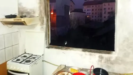 Explozie într-un bloc din Adjud