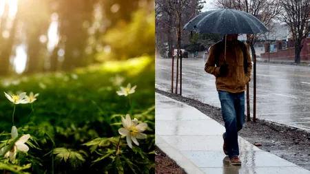 După zile călduroase, meteorologii anunță vreme rece și precipitații