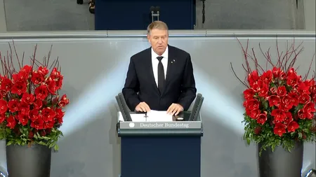 Klaus Iohannis la Bundestag: mesaj despre totalitarism și victimele războaielor