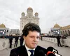 Moment istoric la Catedrala Națională. Nicușor Dan participă la sfințirea picturii, alături de Patriarhul Bartolomeu I și Patriarhul Daniel