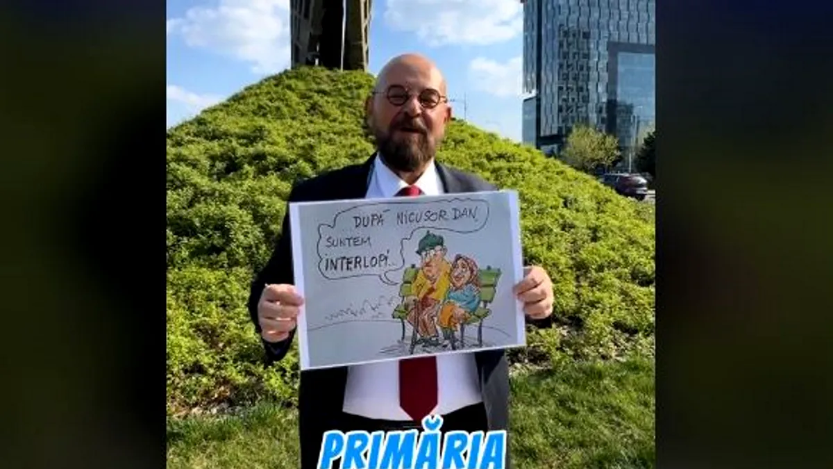 Piedone i-a făcut safteaua lui Nicușor Dan! I-a donat o bancnotă rușinoasă (Video)
