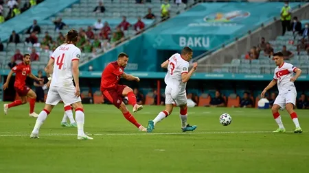 EURO 2020 | Elveția - Turcia 3-1. Turcii, eliminați de la Campionatul European | VIDEO