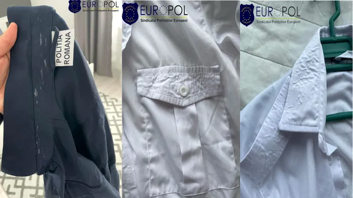 Sindicatul Europol lansează scandalul uniformelor polițiștilor. Par de unică folosință, dar au costat 7.500 de lei! 