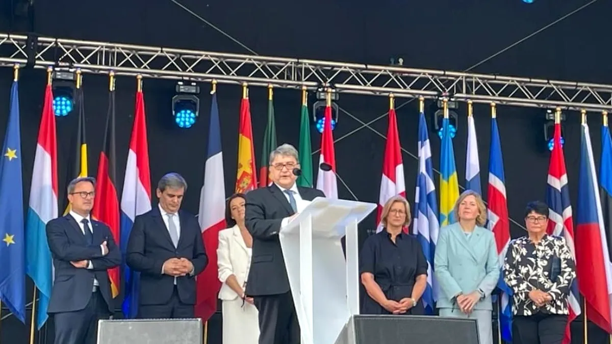 Huruzeanu a participat la ceremonia aniversară a Spațiului Schengen