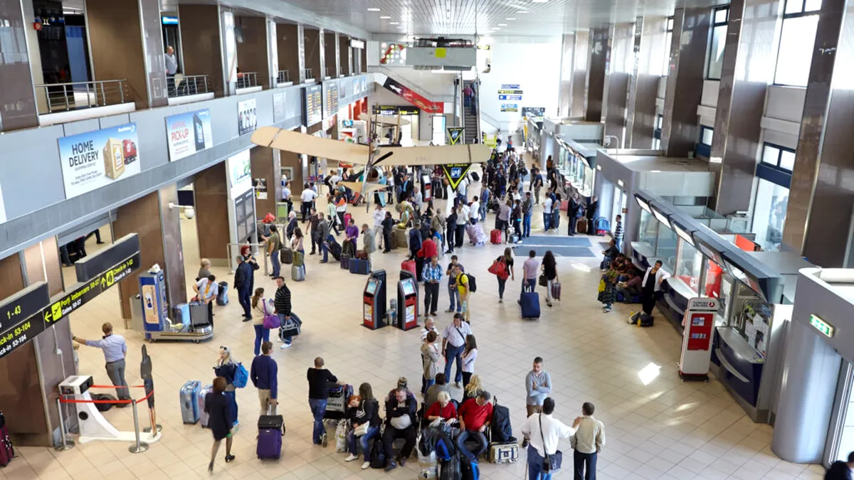 Traficul de pasageri pe aeroporturile românești, pe un trend ascendent