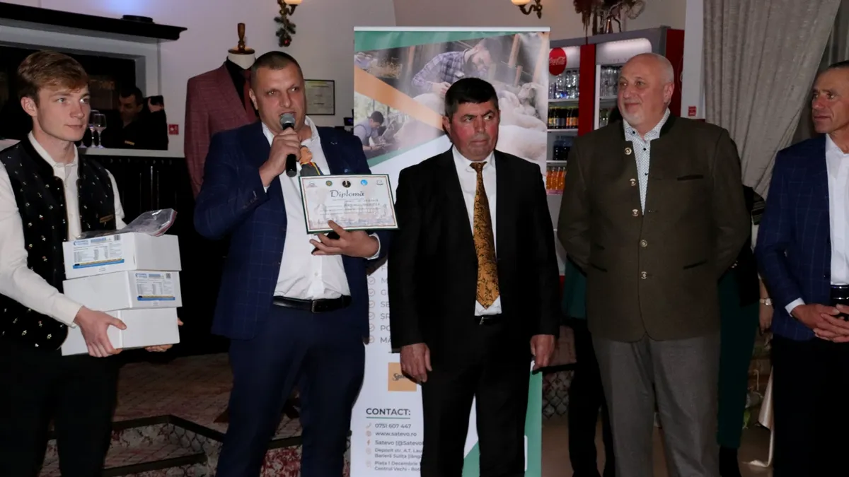 Fermierul anului de la Botoşani: M-am oprit la 500 de oi, mai mult nu se poate