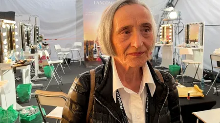 Ioana Constantinescu, femeia care a defilat, la 75 de ani, la Romanian Fashion Week