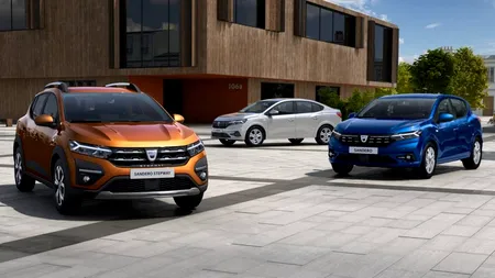 Așa arată noile modele Dacia Logan, Sandero și Sandero Stepway