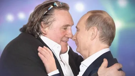Cetățeanul rus Depardieu se dezlănțuie la adresa „prietenului” de la Kremlin