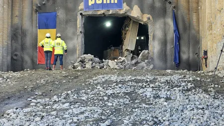 Avem primul tunel de autostradă în România! Când va fi gata firul II al galeriei de pe secțiunea Tigveni – Curtea de Argeș (VIDEO)