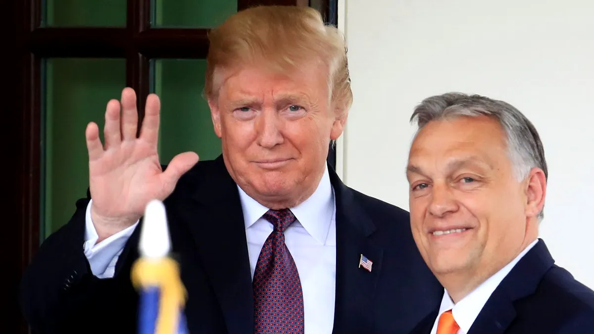 De ziua femeii, Trump se întâlnește cu... Orban