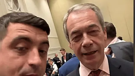 Farage atacă românii din Marea Britanie, Simion îl legitimează politic