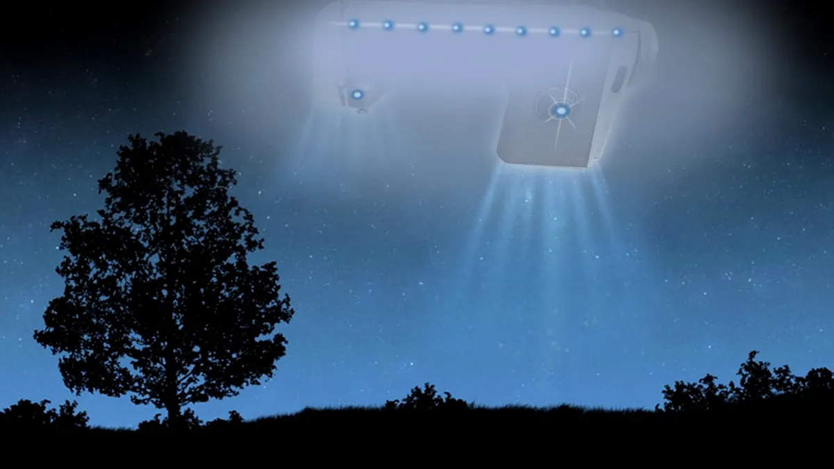 Un OZN de o formă total neobișnuită a fost semnalat în localitatea Abrud