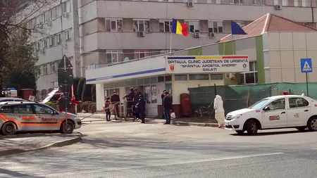 Anchetă la Spitalul de Urgență Galați, în cazul unui pacient cu pneumonie care a murit după ce medicii l-au plimbat de la un spital la altul