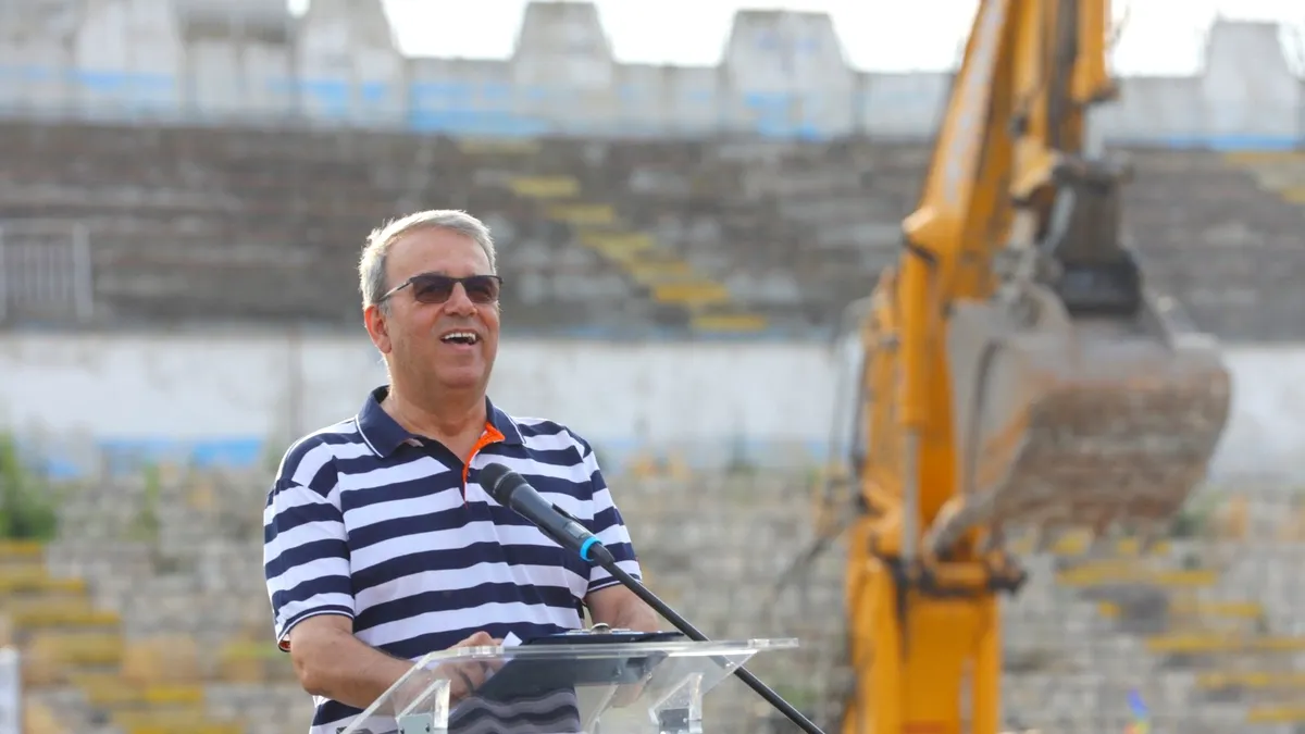 La Constanța n-a ajuns criza. Primarul Vergil Chițac risipește peste 8.000.000 de euro pentru stadionul „Gheorghe Hagi”