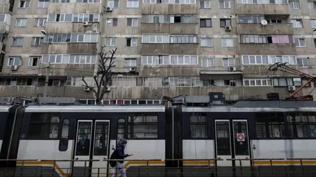 Un tramvai a deraiat în București, în zona Arenei Naționale