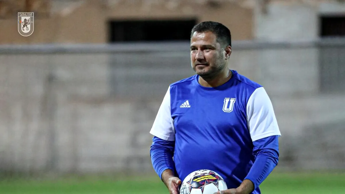 Marius Croitoru, conștient de importanța meciului cu CS Universitatea Craiova: ”Este cel mai important lucru pentru cei ce iubesc FCU
