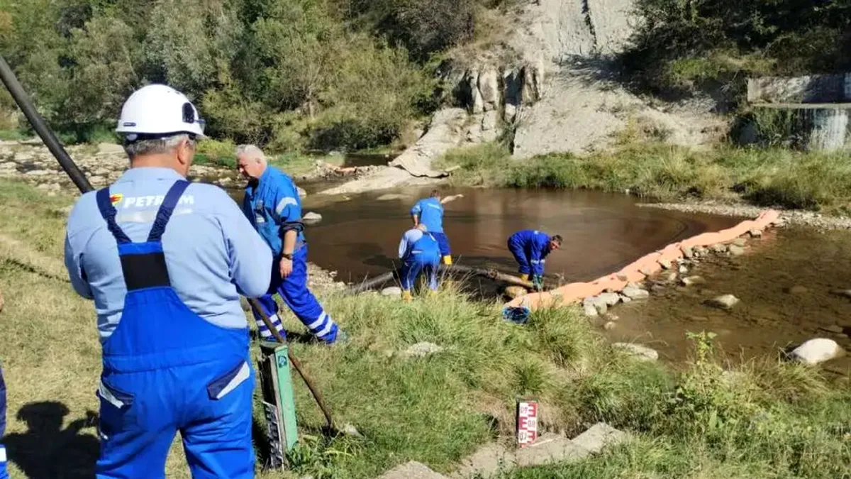 OMV Petrom, amendată pentru poluarea unui râu