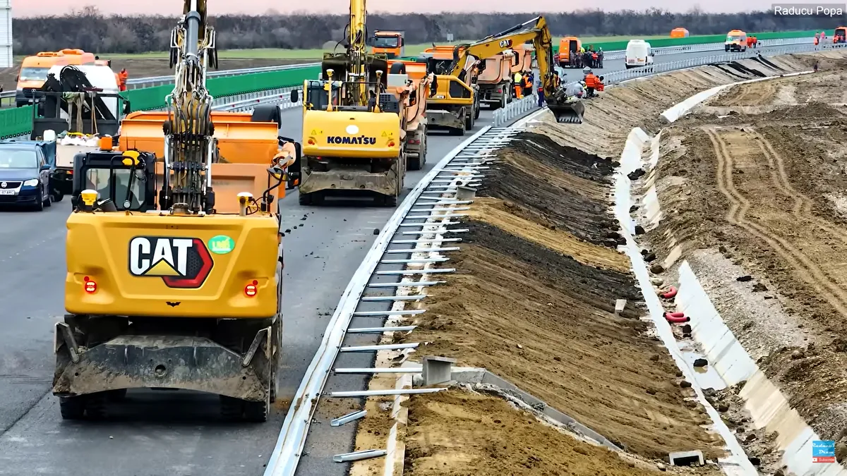Statul pune frână constructorilor de autostrăzi, din lipsa fondurilor! Lucrări la relanti pe unele loturi, pauză pe altele. Grupul UMB, cel mai afectat!