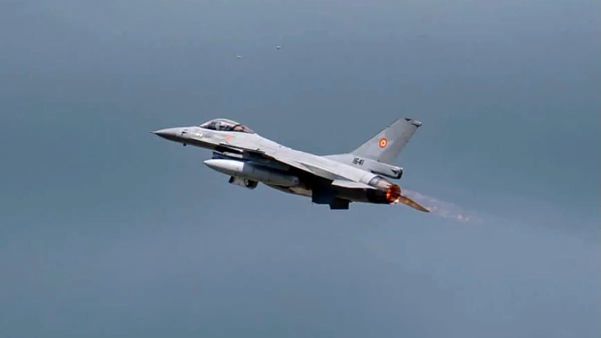 Avioanele de vânătoare, ridicate din nou de la sol. Încă o alertă cu dronă la granița României