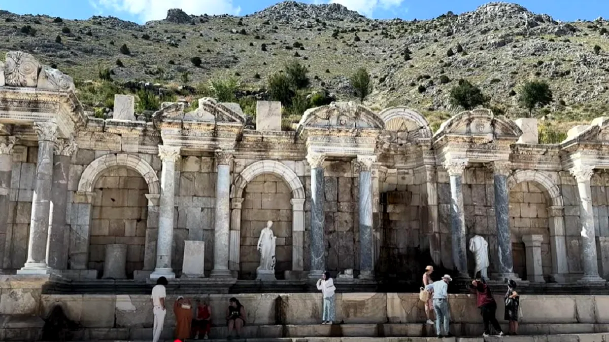 Orașe bine conservate, neexplorate de turiști, ale Imperiului Roman: unde se află
