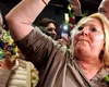 Nebunie la Otopeni! S-a întors Diana Șoșoacă de la Strasbourg VIDEO