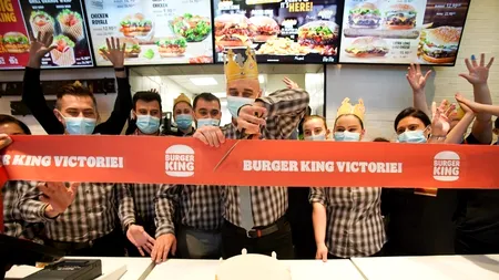 Burger King deschide, pe Calea Victoriei, al șaptelea restaurant din România
