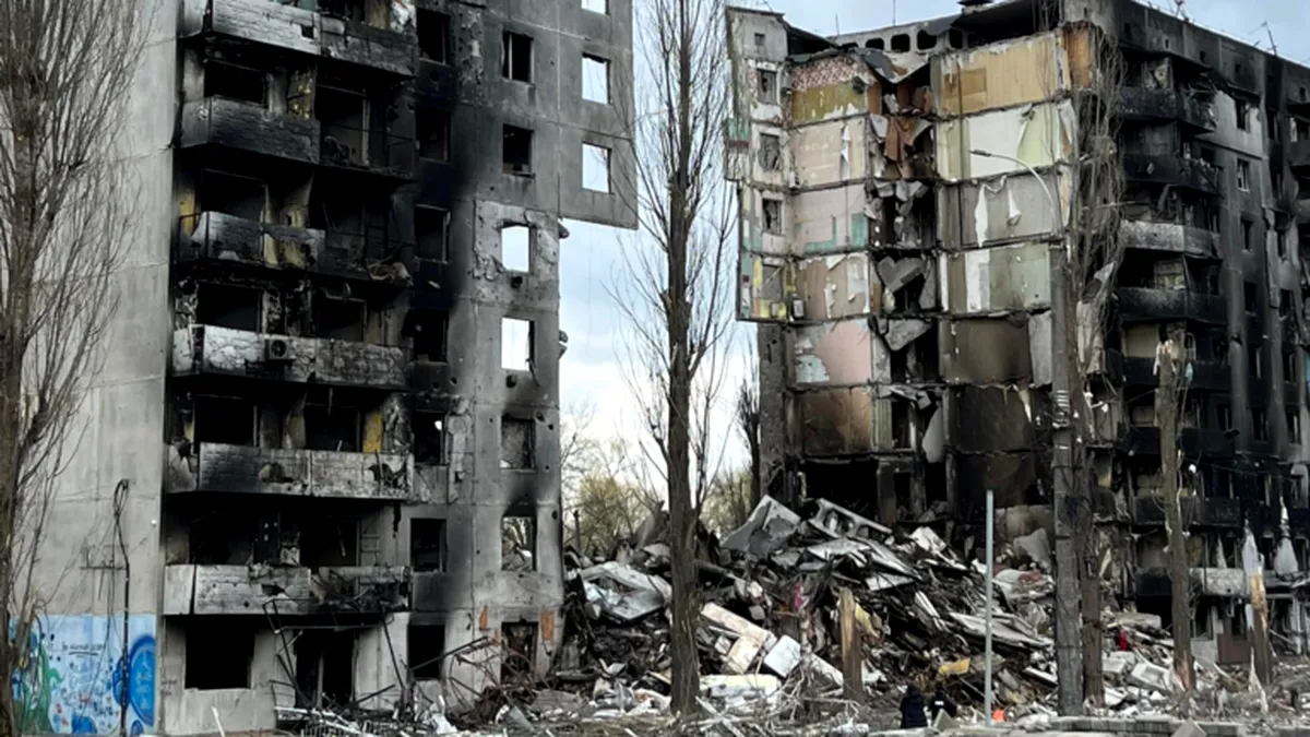 Avdiika, oraș strategic al Ucrainei, a fost bombardat cu muniție de fosfor