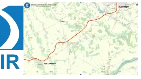 CNAIR a lansat licitația pentru proiectarea drumului de mare viteză București-Alexandria
