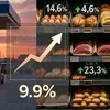 Inflația urcă din nou: martie a adus scumpiri mari la pompă, dar valul nu s-a spart încă în tot restul economiei