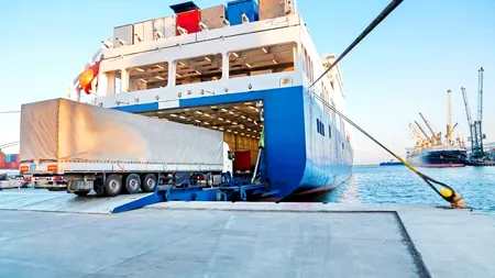 Guvernul a aprobat indicatorii proiectului de construire în Portul Galați a unor dane pentru nave „Roll Of - Roll On”