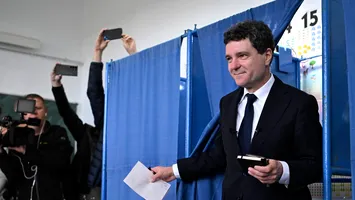 Nicușor Dan a votat la Făgăraș: Am votat pentru o schimbare