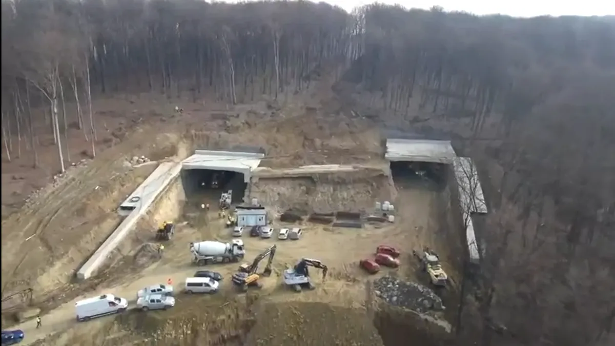 UMB a turat motoarele! Lucrează nonstop la tunelurile unice de pe secțiunea lipsă a A1 Lugoj – Deva (VIDEO)