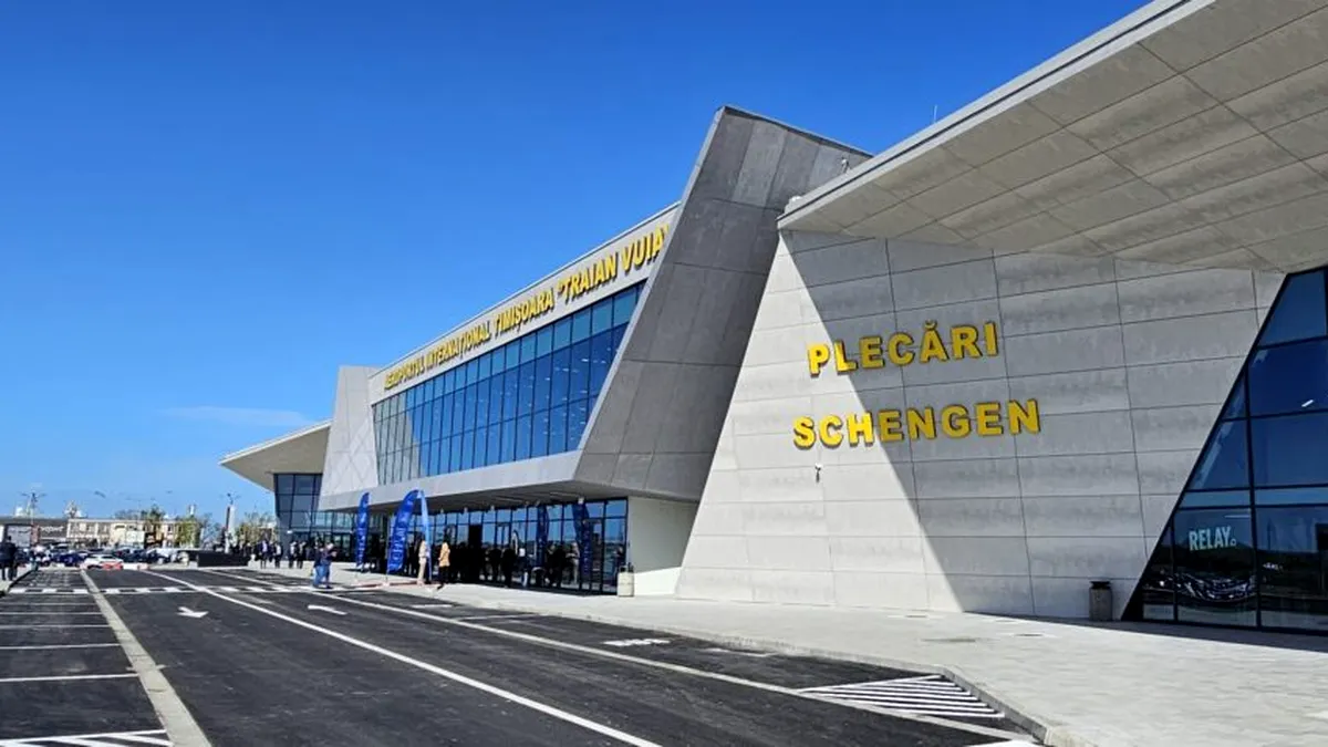 Miros de canalizare în terminalul Schengen de pe Aeroportul Timișoara. Problema persistă de două luni