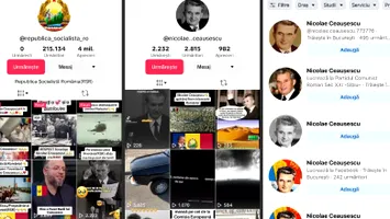 Nicolae Ceaușescu, viu pe TikTok. Un val de conturi false face ravagii pe social media